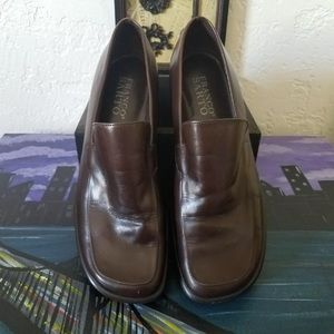 FRANCO SARTO BROWN SHOES SIZE 6.5
